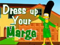Одевалка Marge Simpson