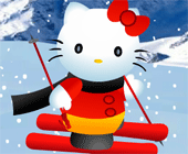 Hello Kitty Горные Лыжи
