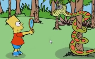 Барт Симпсон побег с острова